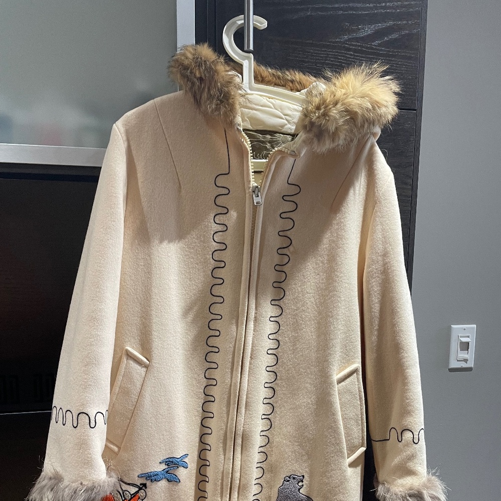 Northern Sun and spring jacket cover wool inuit parka